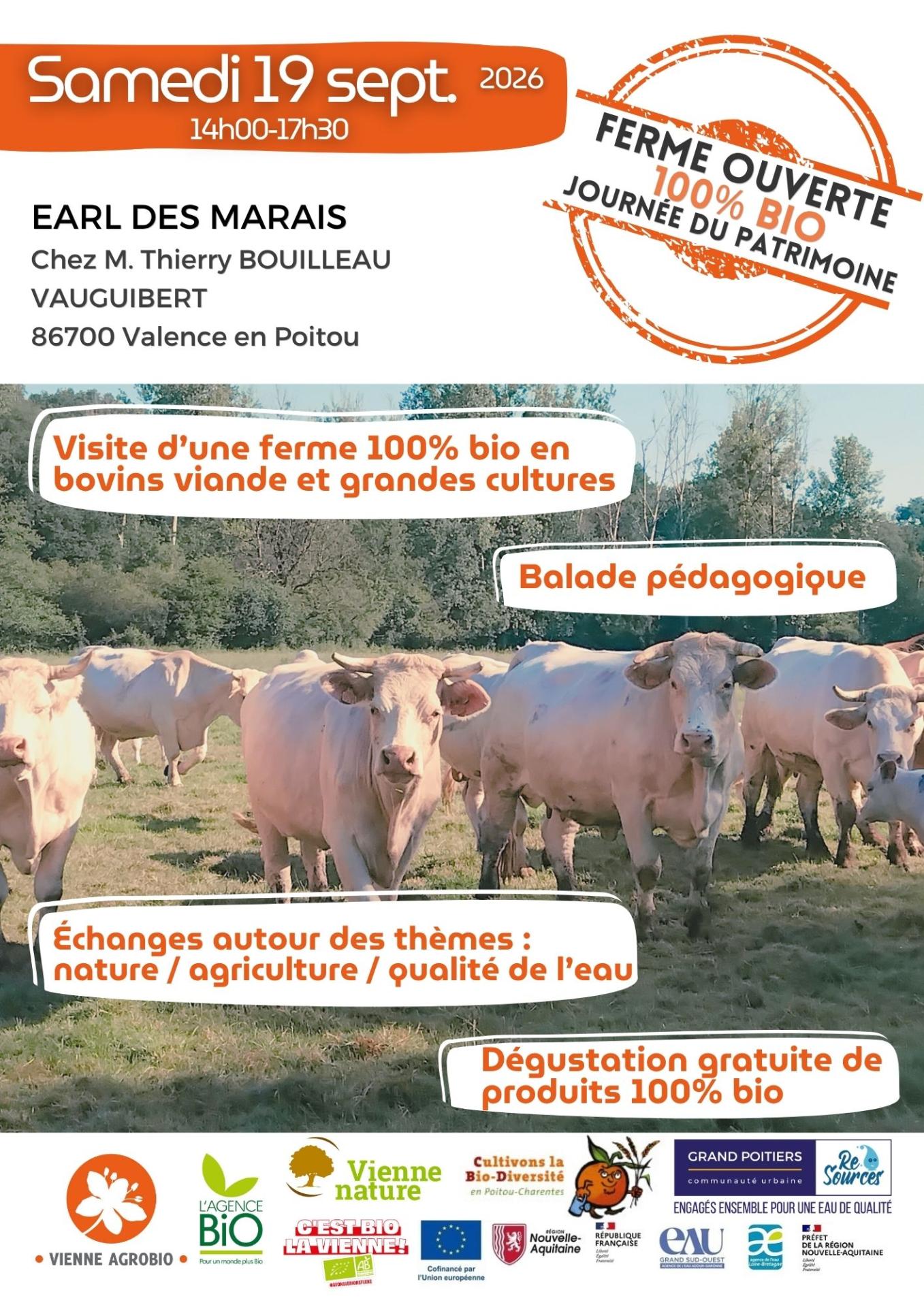 Ferme ouverte - 19 sept. 2026